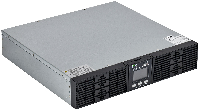 Источник бесперебойного питания Online Rackmount 2кВА/2кВт, однофазный с LCD дисплеем 72VDC без АКБ 2U с рег. з/у