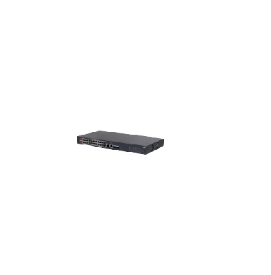 Коммутатор управляемый с обл. упр. 24x100Мбит/с (RJ45 с PoE+), 2x1Гбит/с (Combo) 240Вт