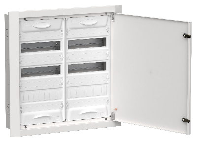 TITAN 5 Корпус металлический ЩРв-72 (2х36) 630х625х130мм IP31 белый (одна дверь)