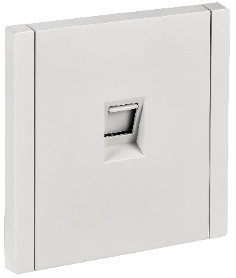 FORTE&PIANO Розетка компьютерная RJ45 кат.6 FP231 белый IEK