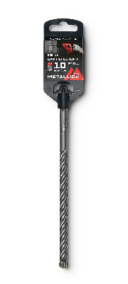 Бур по бетону SDS-plus 10 х210/150 мм, Х-напайка, 4 спирали