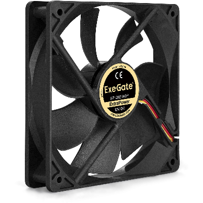 Вентилятор для корпуса 12В DC, 120x120x25 мм, 3pin, 1800RPM, 28dBA, гидродинамический подшипник