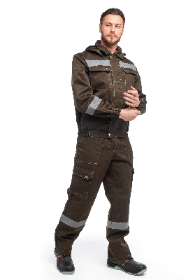 Костюм АНТЕЙ с СОП куртка п к цв. хаки  48-50 96-100 170-176