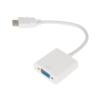 Переходник штекер HDMI - гнездо VGA, провод, REXANT