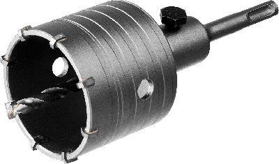 Коронка по бетону с оснасткой, 68 мм, SDS - Plus, 8Т