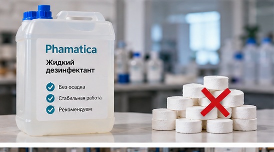 Жидкий дезинфектант против таблеток: почему мы рекомендуем первый