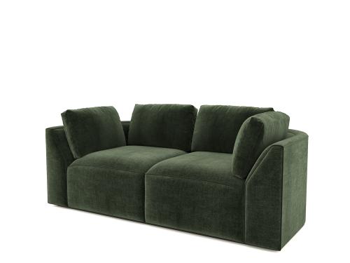 Диван OXFORD прямой, 200 см, велюр (сосновый)