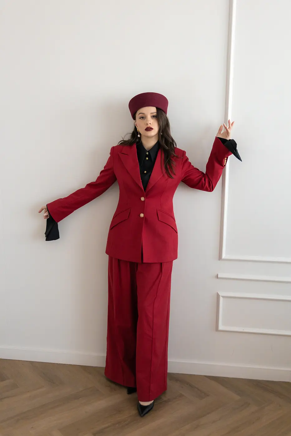 Брюки BONETTA MUSE рубин