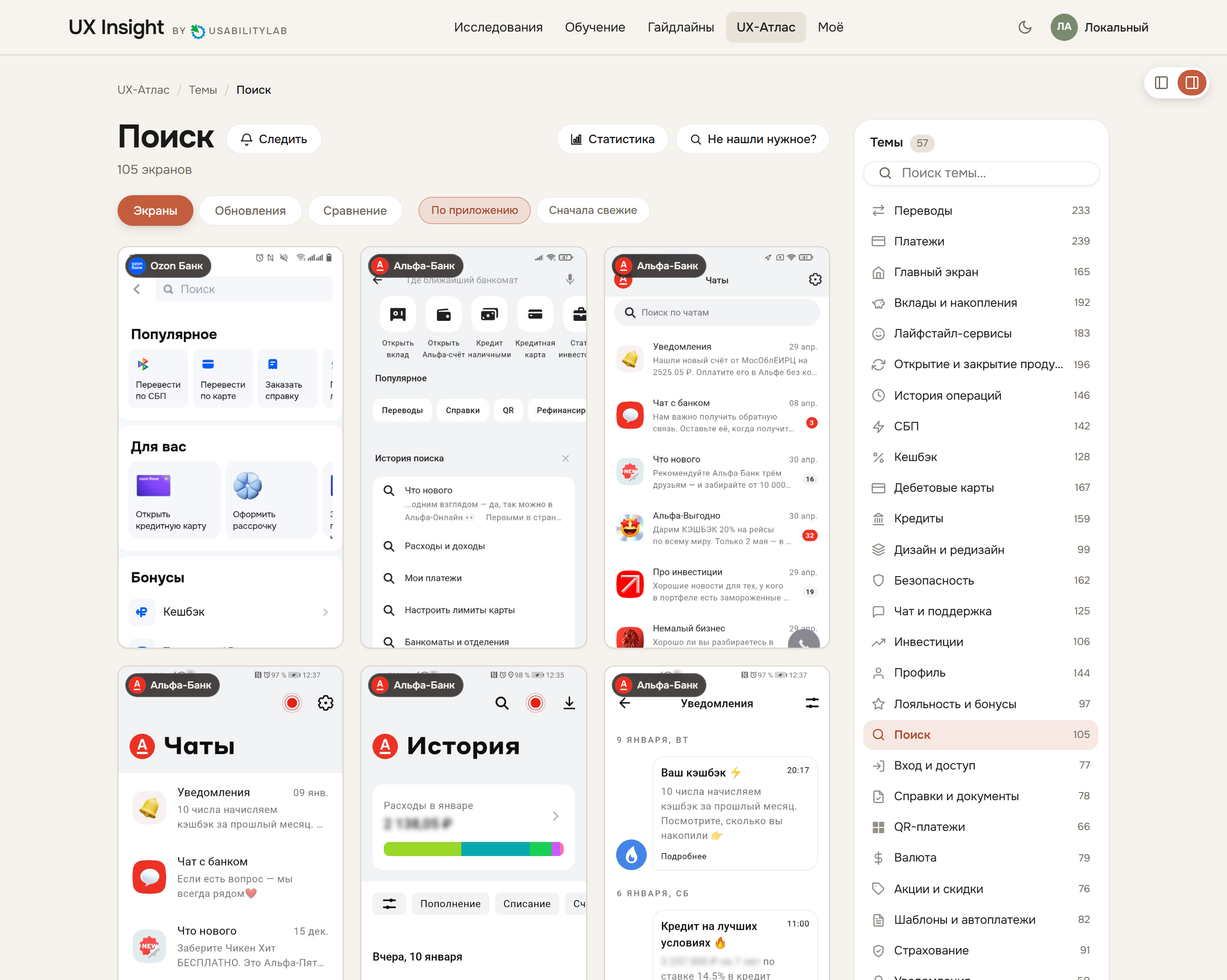 Тема поперёк рынка