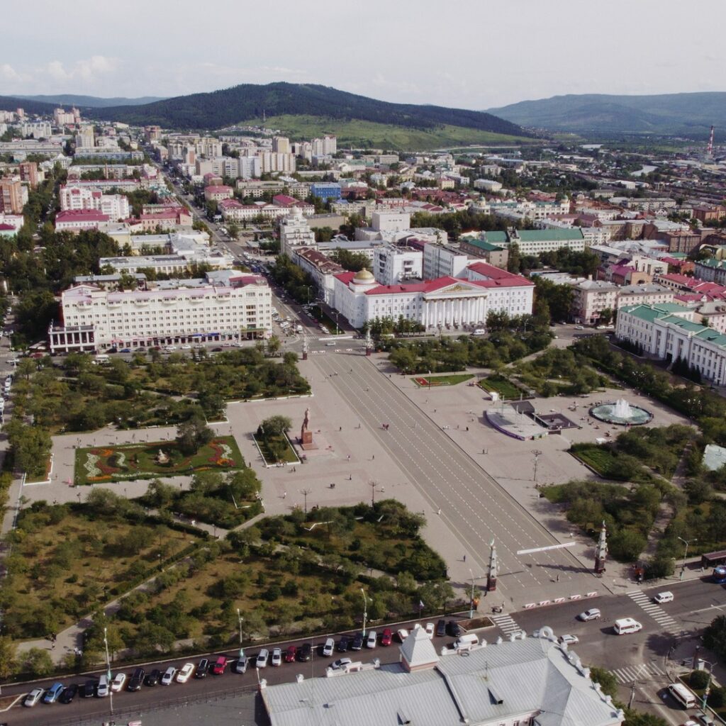 Чита, Площадь Ленина