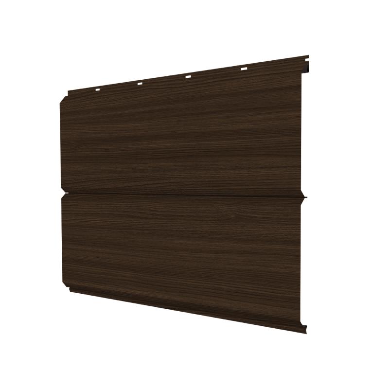 Софит ЭкоБрус new без перфорации 0,45 Print Elite Coffee Wood