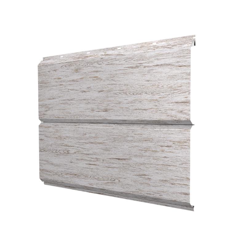 Софит ЭкоБрус new без перфорации 0,45 Print Elite Snow Wood
