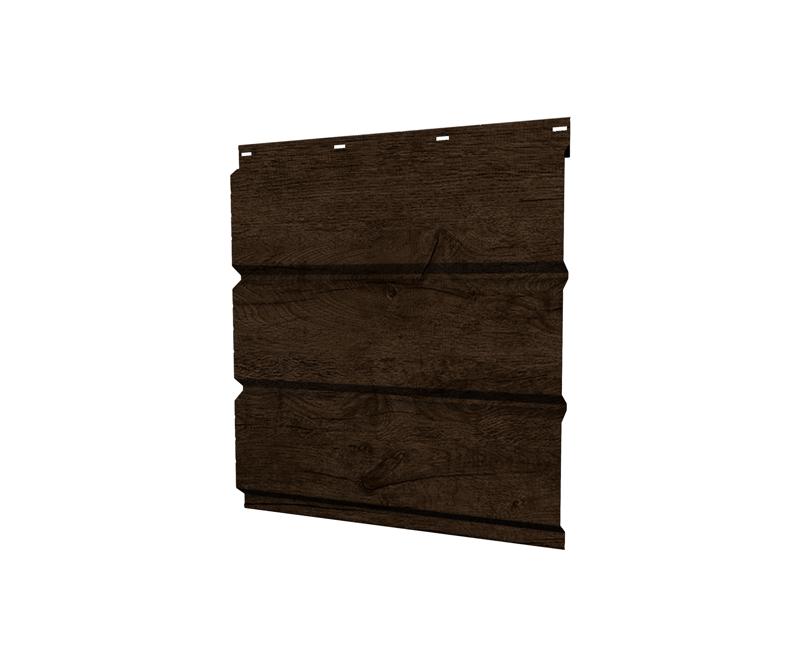 Софит металлический полная перфорация 0,45 Print Elite с пленкой Antique Wood