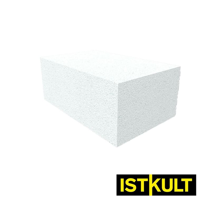 Газобетонный блок ISTKULT D400 B2,5 625х300х250 мм