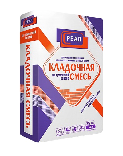 Кладочная смесь РЕАЛ 25 кг
