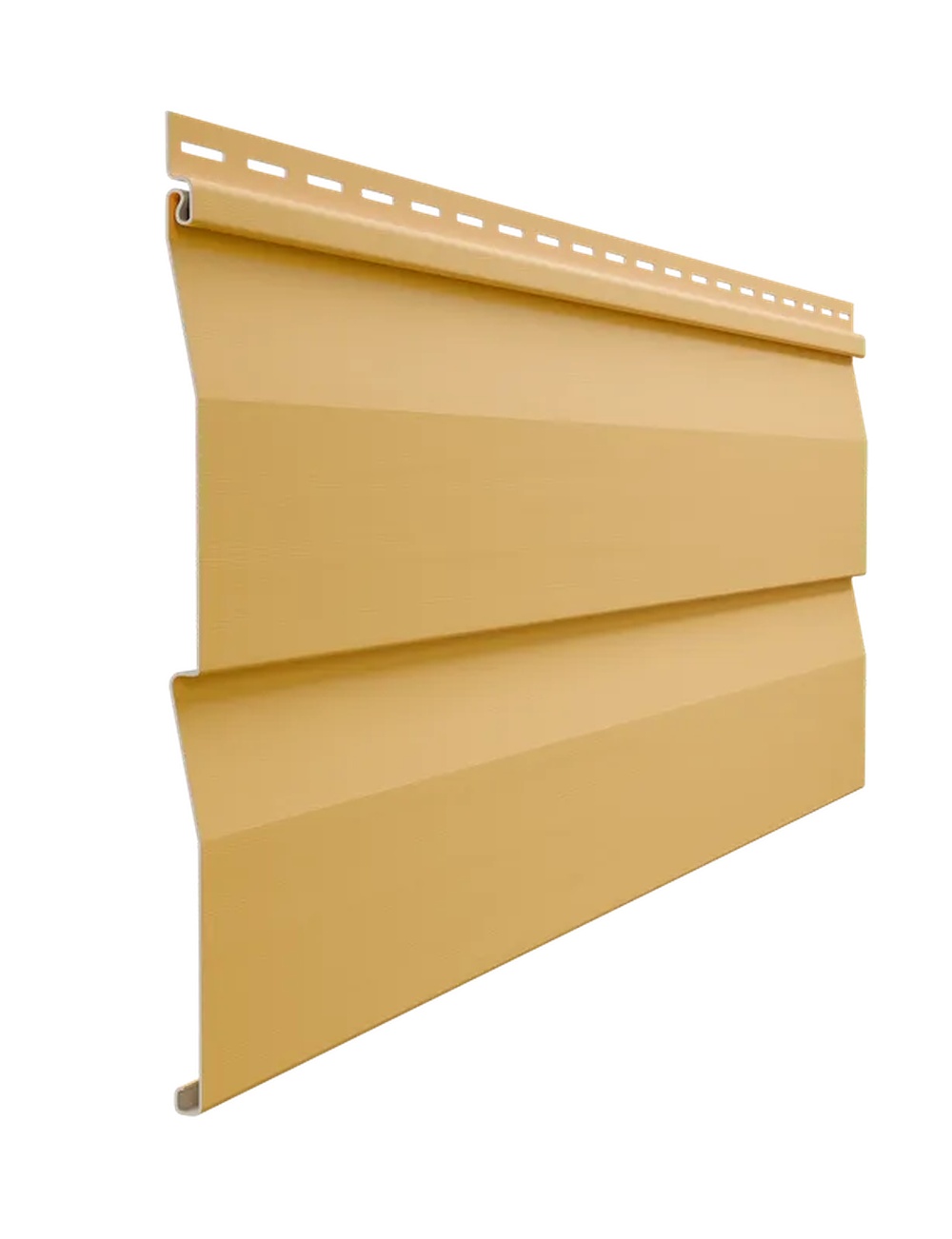 Виниловый сайдинг Docke Корабельный брус D4.5DL STANDARD манго 3000х232