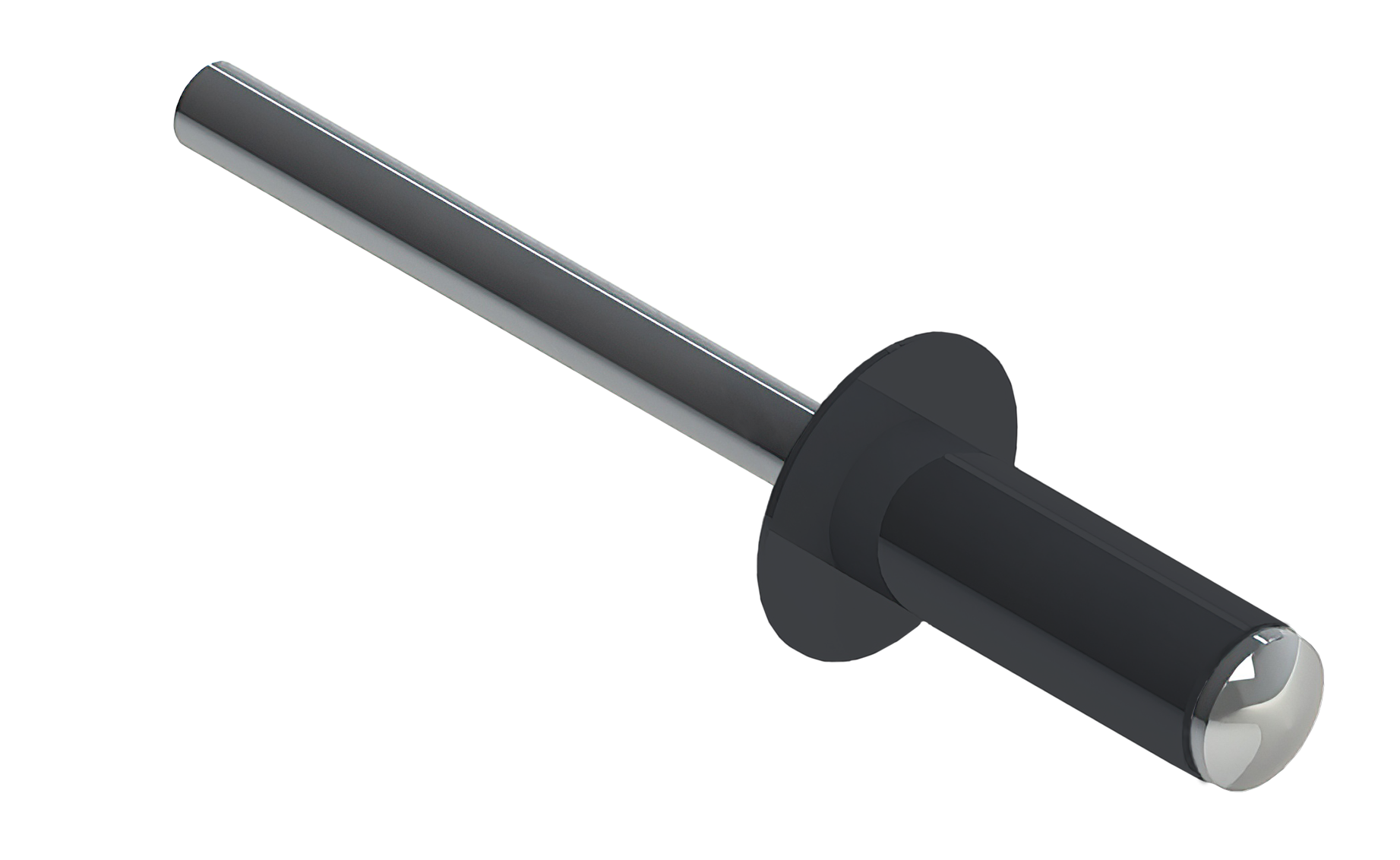 Заклёпка вытяжная Daxmer 3,2х8 RAL 7024 (20х1000шт) ал/ст