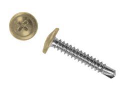 Саморез ПШС 4,2х41 (500шт) шлиц PH2 RAL 1014