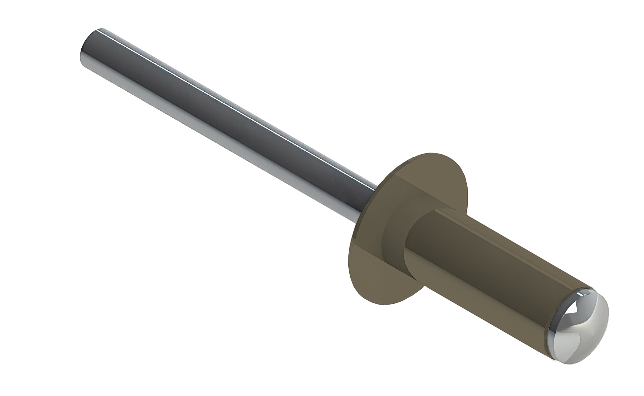 Заклёпка вытяжная Daxmer 3,2х8,0 RAL 1035 (1000шт) нерж/нерж