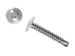 Саморез ПШС 4,2х41 (500шт) шлиц PH2 RAL 9003