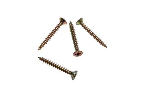 Саморез Rizzel Pz 3,5х20 (1500шт) шлиц Pz2 желтый цинк (пакет)