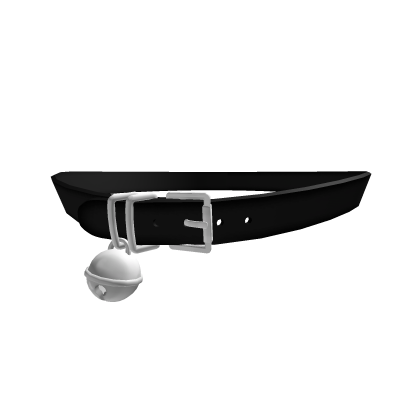 ୨୧: kawaii puppy dog collar in black 1.0
