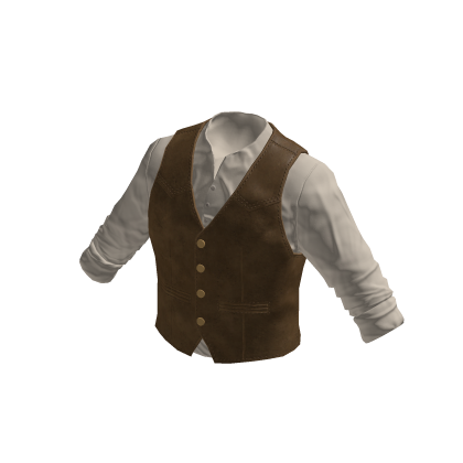 ♾️ Brown & white Cowboy shirt