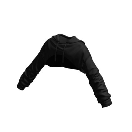 Drop Shoulder Shrug Black