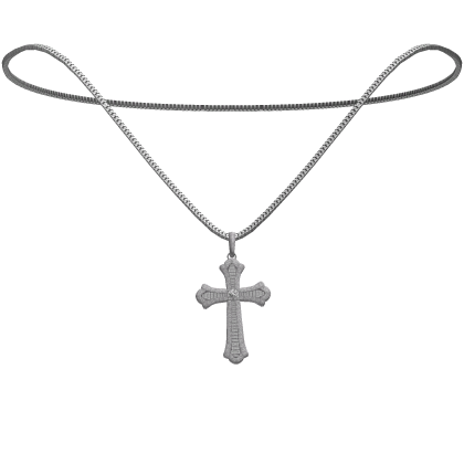 Cross Pendant Necklace Diamonds Chain Jewelry Y2K