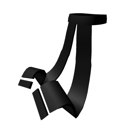 Black Simple Scarf