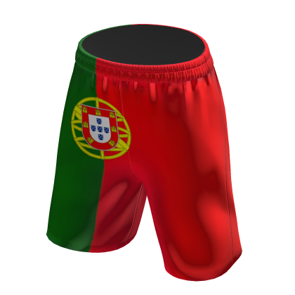 Portugal National Flag Shorts