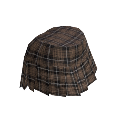🤎 Y2K Plaid Mini Skirt Brown