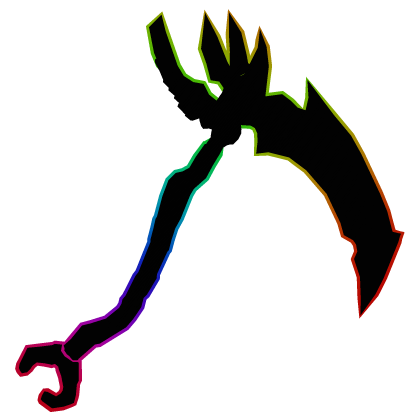 Cartoony Chaos Scythe Rainbow