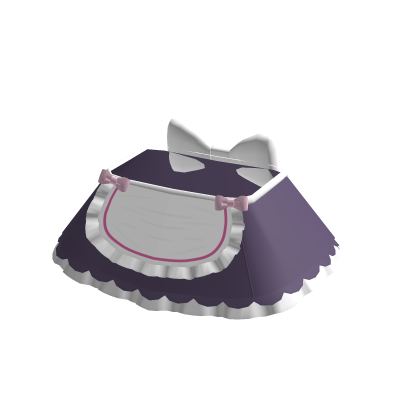 ♡ : cute nekopara chocola purple cat maid skirt