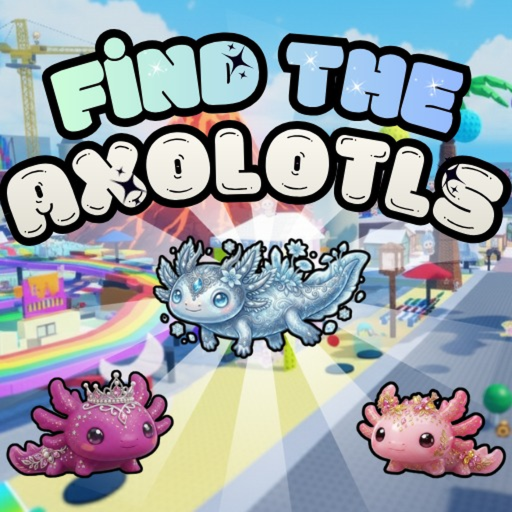 Find The Axolotls!