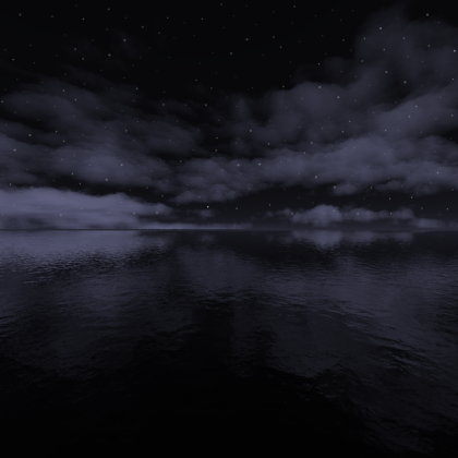 Starry night sky