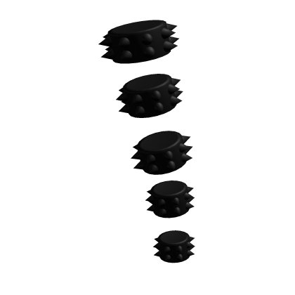 Black Leg Spikes Left