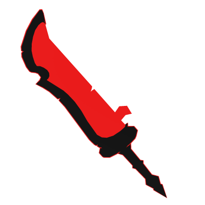 Cartoony Tanqr Sword Red