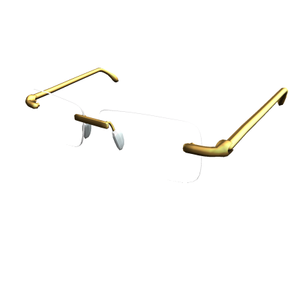 Gold Clear Cartier Shades