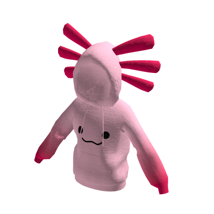 Axolotl Hoodie - Pink