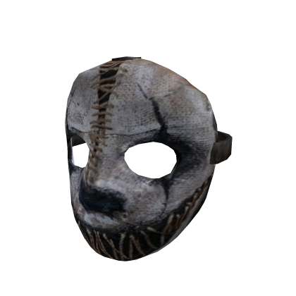 Scary Black & White Clown Mask | Creepy Halloween
