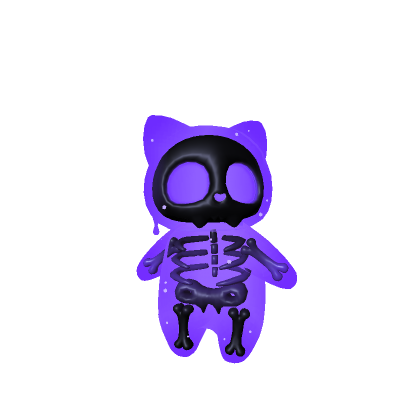 Slime Skeleton Cat (RECOLORABLE)