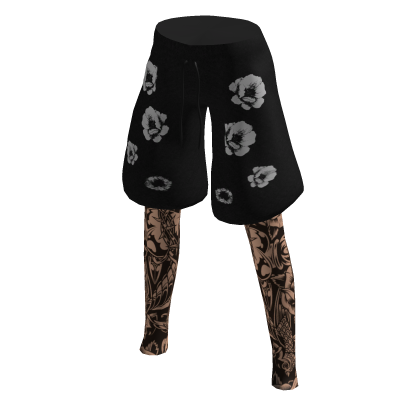Deni Shorts With Tattoos