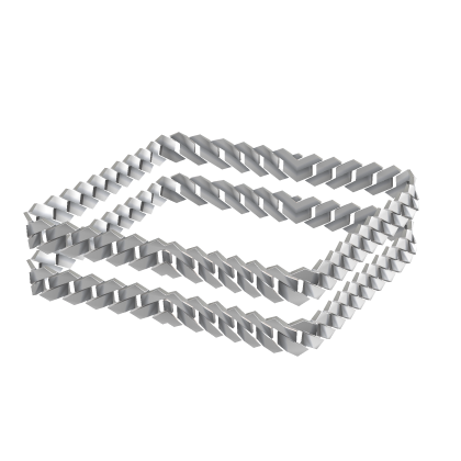 Silver Chain Link Anklet [R]