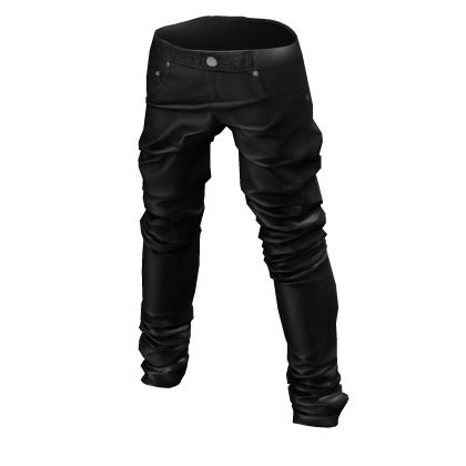 courtside - fitted jeans [black]