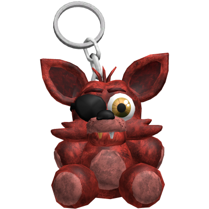 Fox Pirate Foxy Plushie Keychain