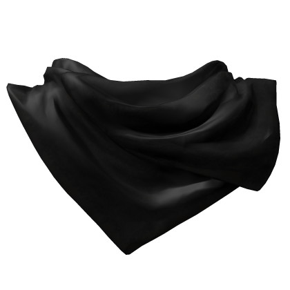 Black Vintage Scarf