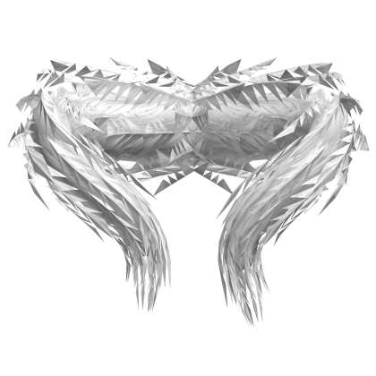 Feathered Neck Collar in White