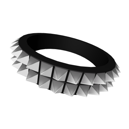 y2k Punk Studded Headband Tilted