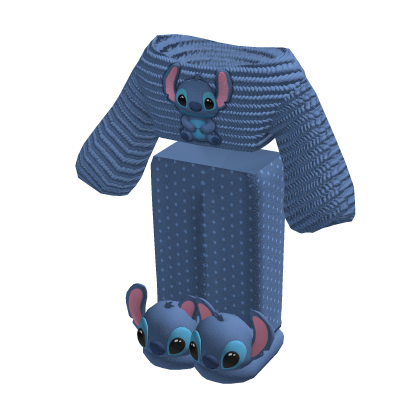 Blue Alien Bunny Outfit
